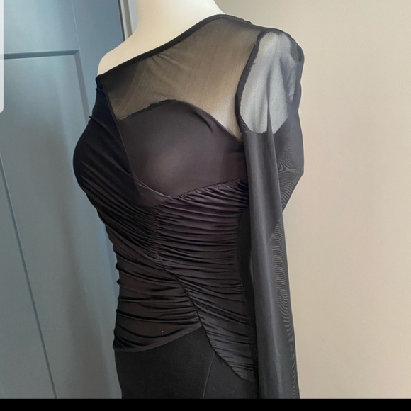 Bebe Kardashian little black dress size xs - Picture 4 of 6